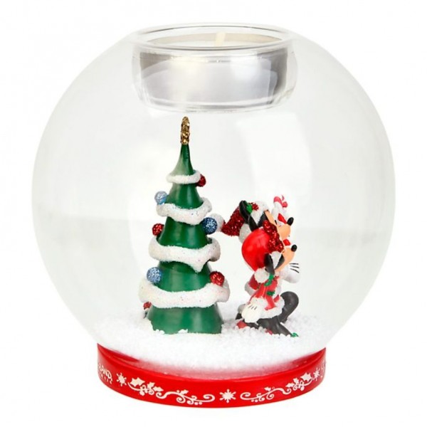 Disneyland Paris Mickey and Minnie Christmas Ornament Photophore candle holder Disneyland Paris Mickey and Minnie Christmas Ornament Photophore candle holder